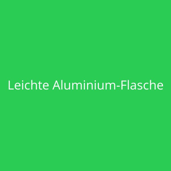 Leichte Aluminium-Flasche